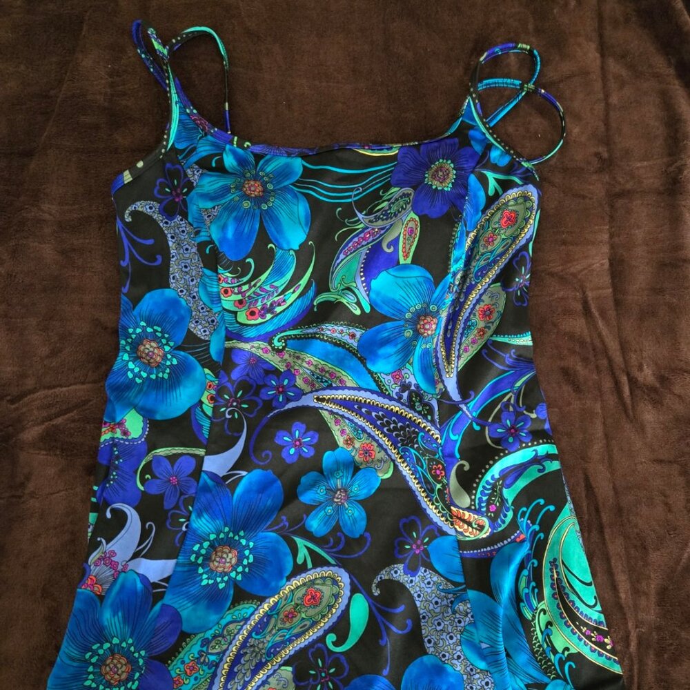 Women's One Piece Skirted Swim Suit from Croft & Barrow - Size 14